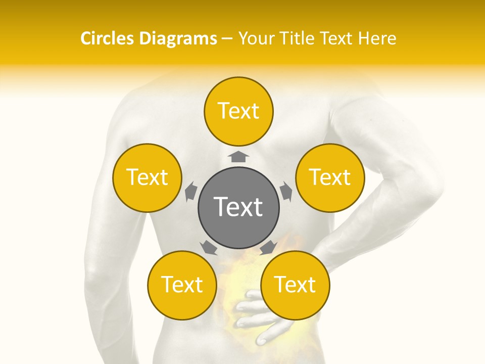 Burn Ill Sickness PowerPoint Template