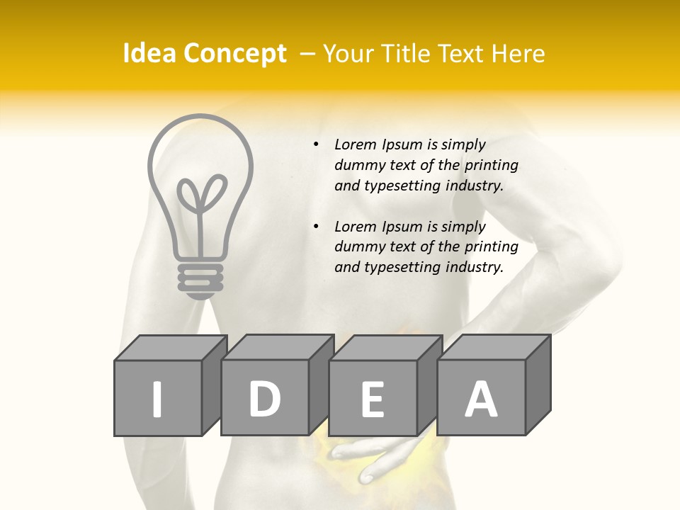 Burn Ill Sickness PowerPoint Template