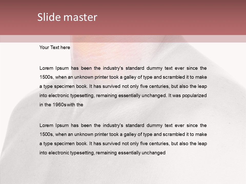 Complaint Heartache Epidemic PowerPoint Template