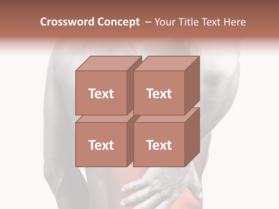 Cure Pull Pain PowerPoint Template