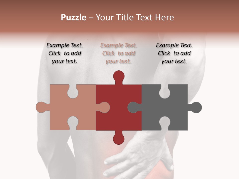 Cure Pull Pain PowerPoint Template