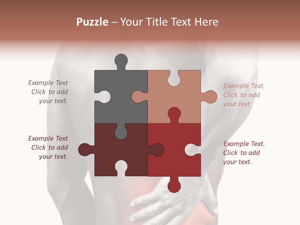 Cure Pull Pain PowerPoint Template