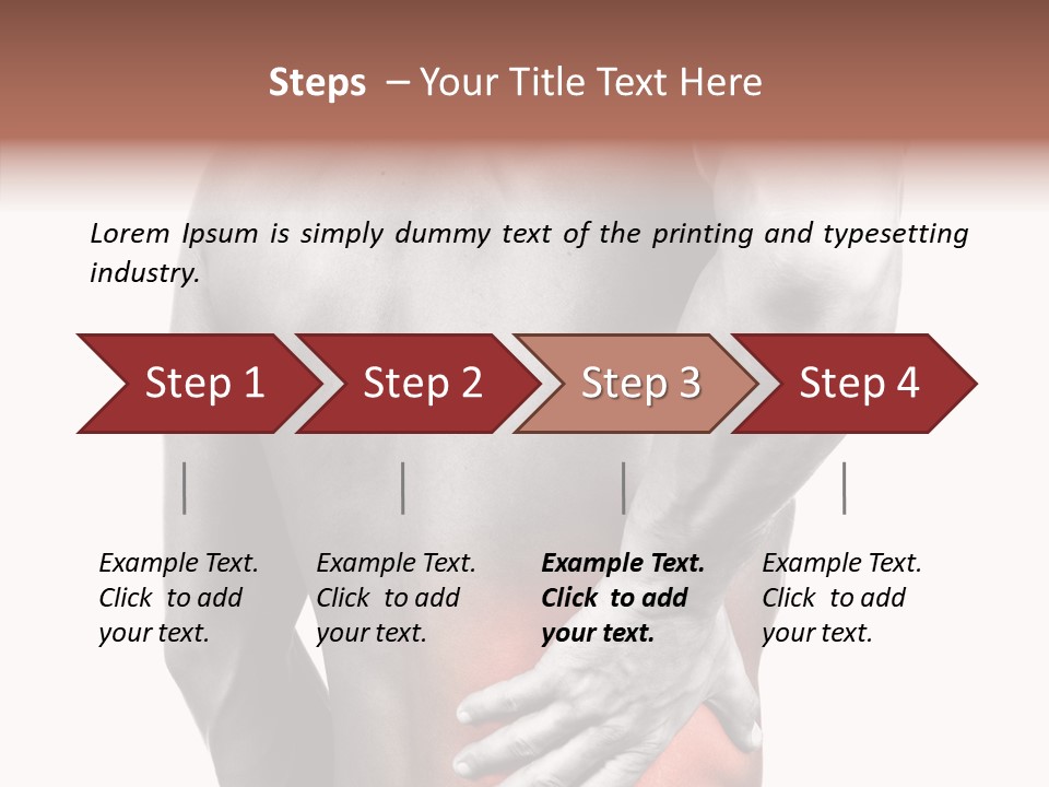 Cure Pull Pain PowerPoint Template