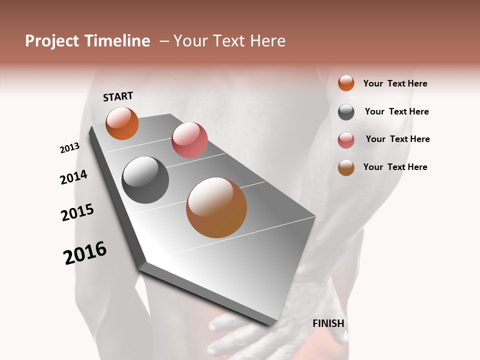 Cure Pull Pain PowerPoint Template