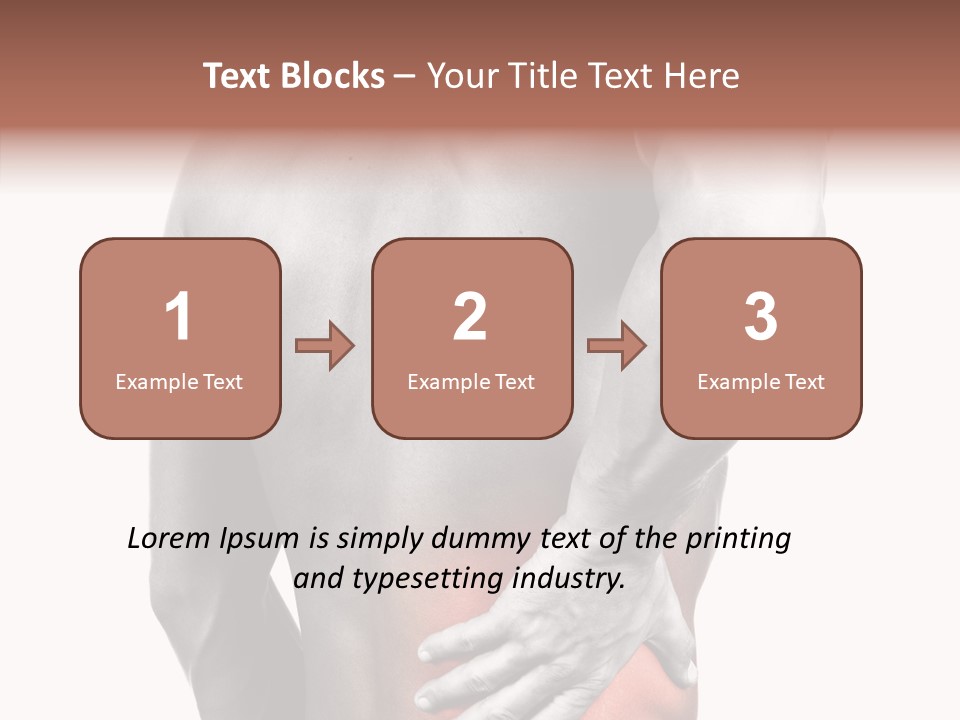 Cure Pull Pain PowerPoint Template