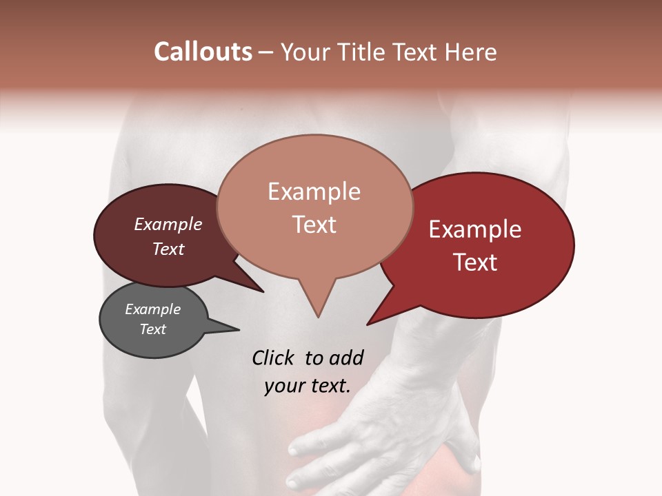 Cure Pull Pain PowerPoint Template