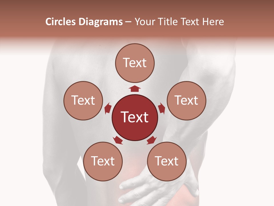 Cure Pull Pain PowerPoint Template