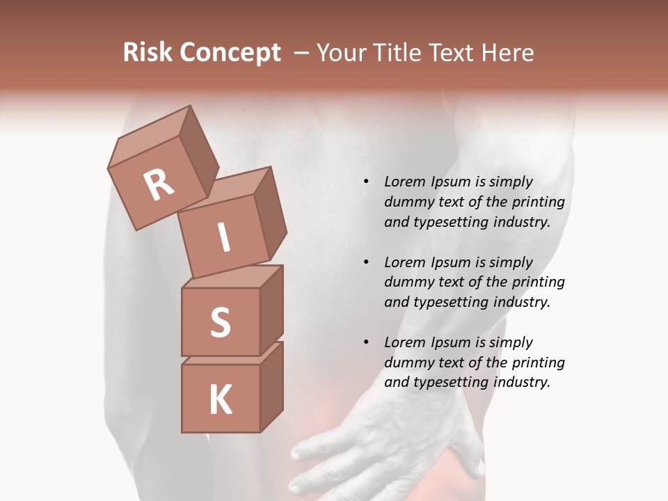 Cure Pull Pain PowerPoint Template