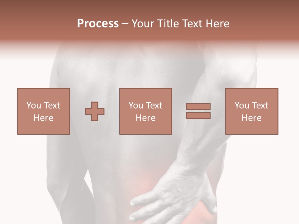 Cure Pull Pain PowerPoint Template
