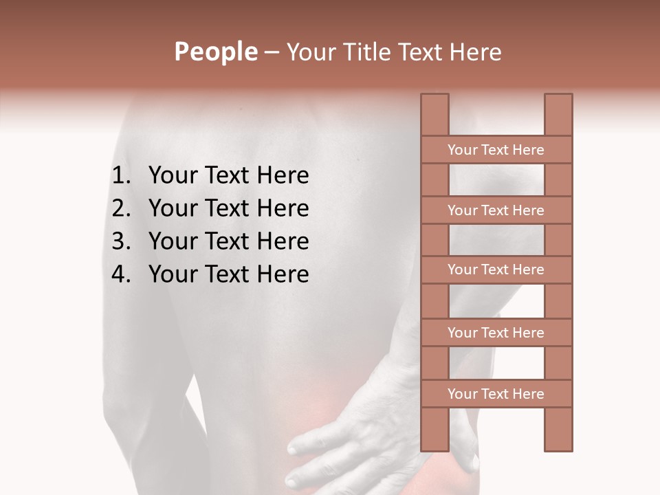 Cure Pull Pain PowerPoint Template