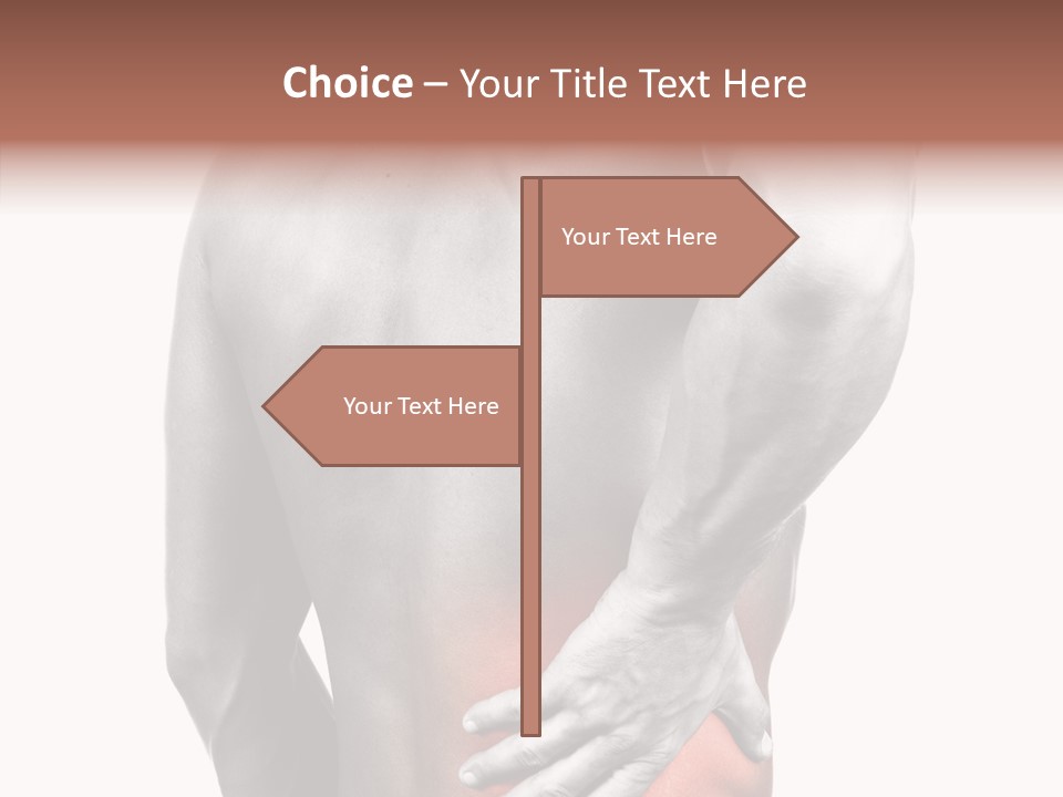 Cure Pull Pain PowerPoint Template