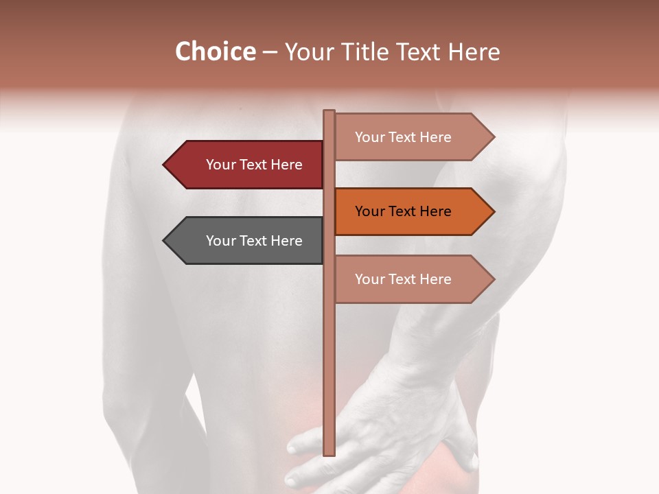 Cure Pull Pain PowerPoint Template