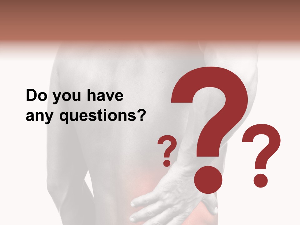 Cure Pull Pain PowerPoint Template