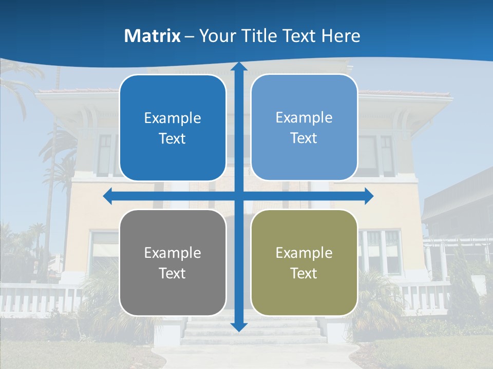 Mediterrain Residence Realtor PowerPoint Template