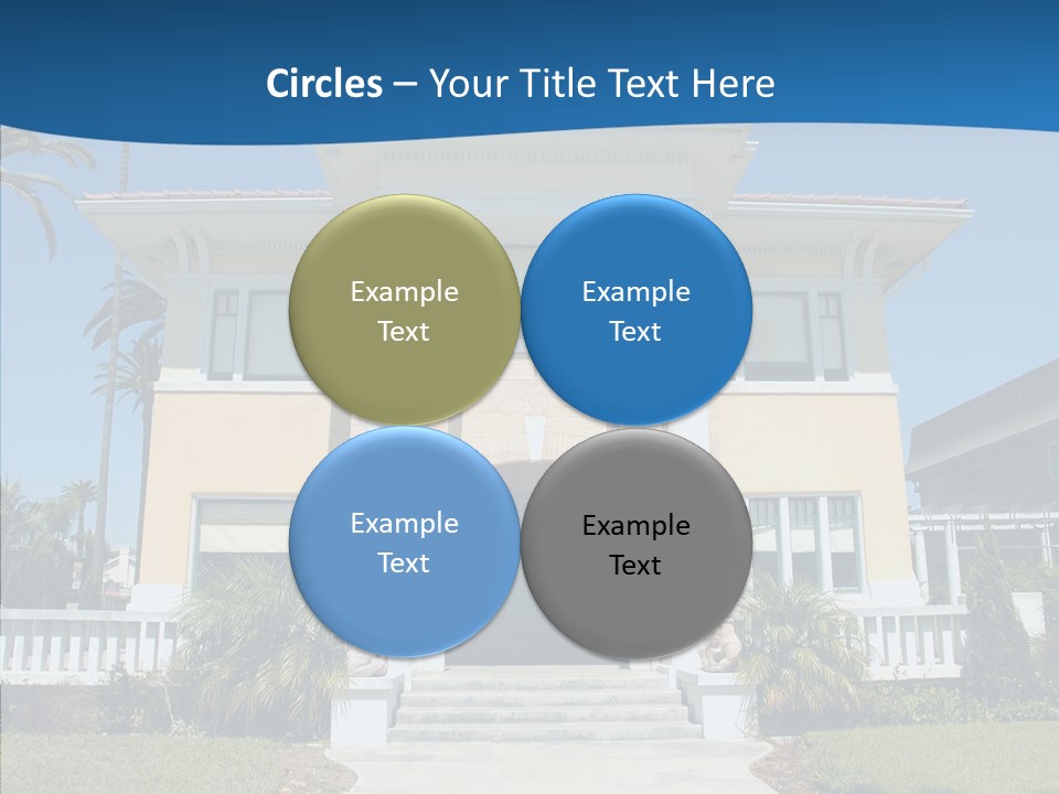 Mediterrain Residence Realtor PowerPoint Template