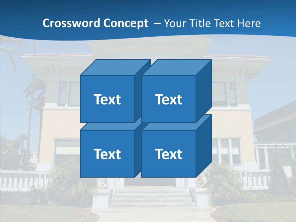 Mediterrain Residence Realtor PowerPoint Template
