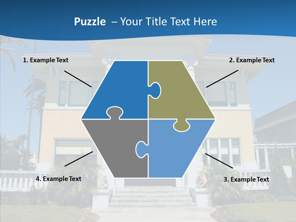 Mediterrain Residence Realtor PowerPoint Template