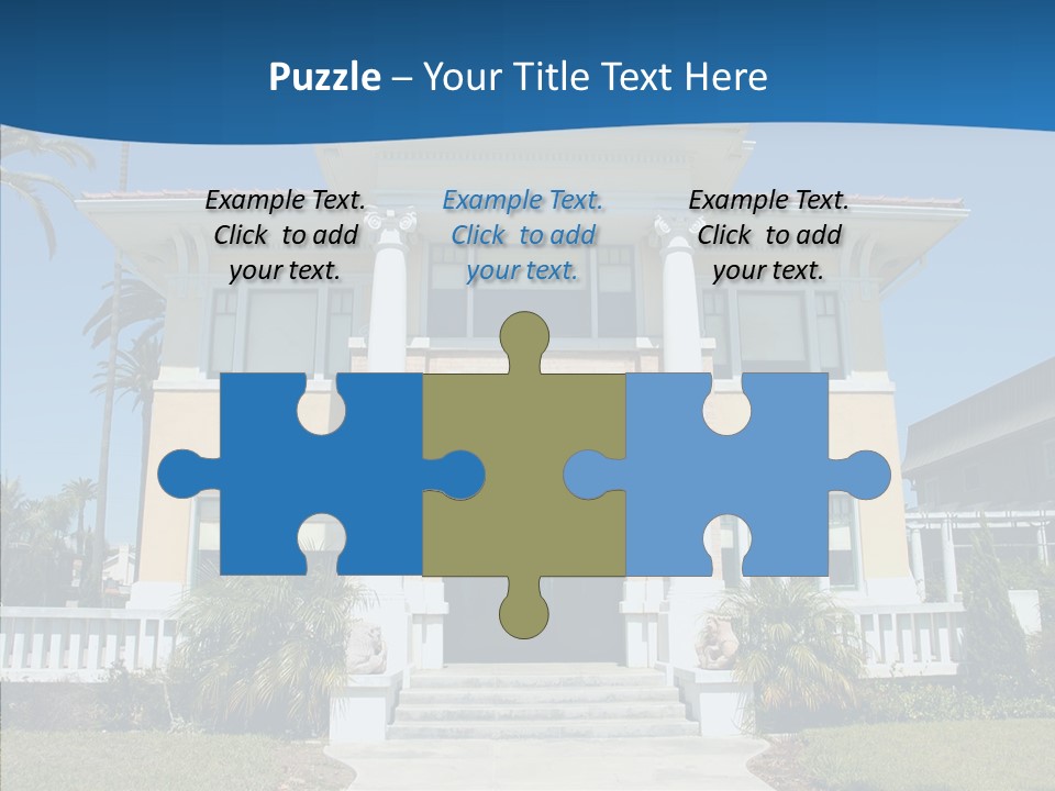 Mediterrain Residence Realtor PowerPoint Template