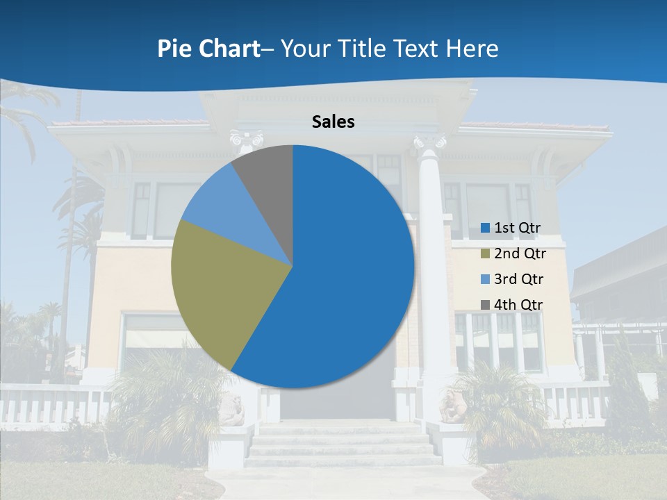 Mediterrain Residence Realtor PowerPoint Template