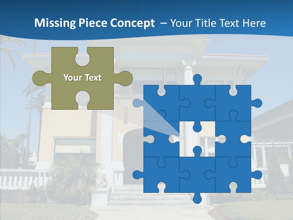 Mediterrain Residence Realtor PowerPoint Template