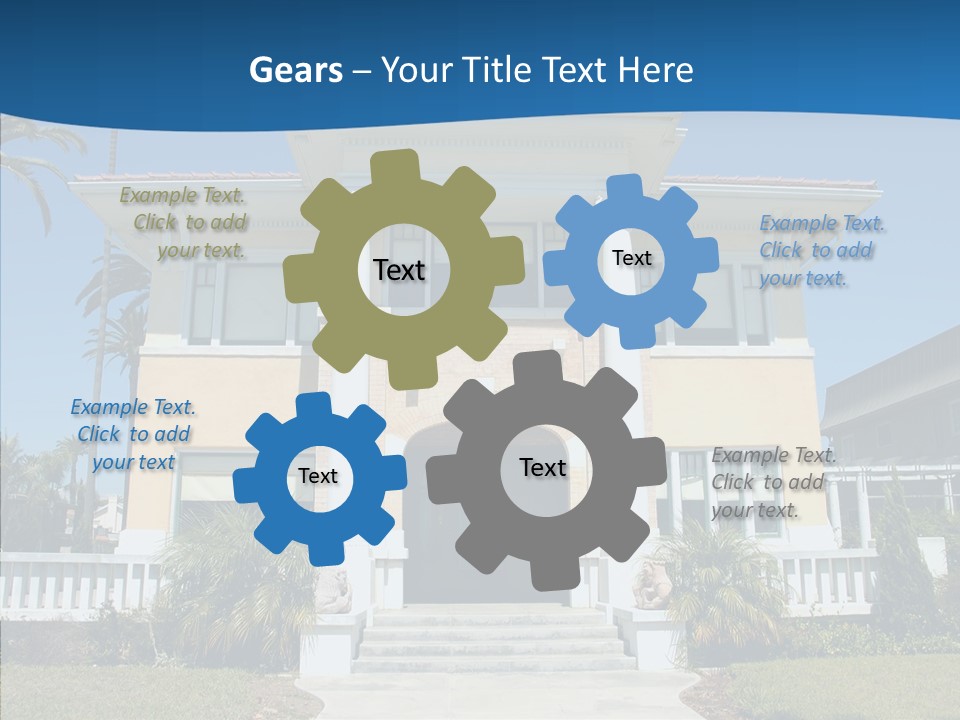 Mediterrain Residence Realtor PowerPoint Template