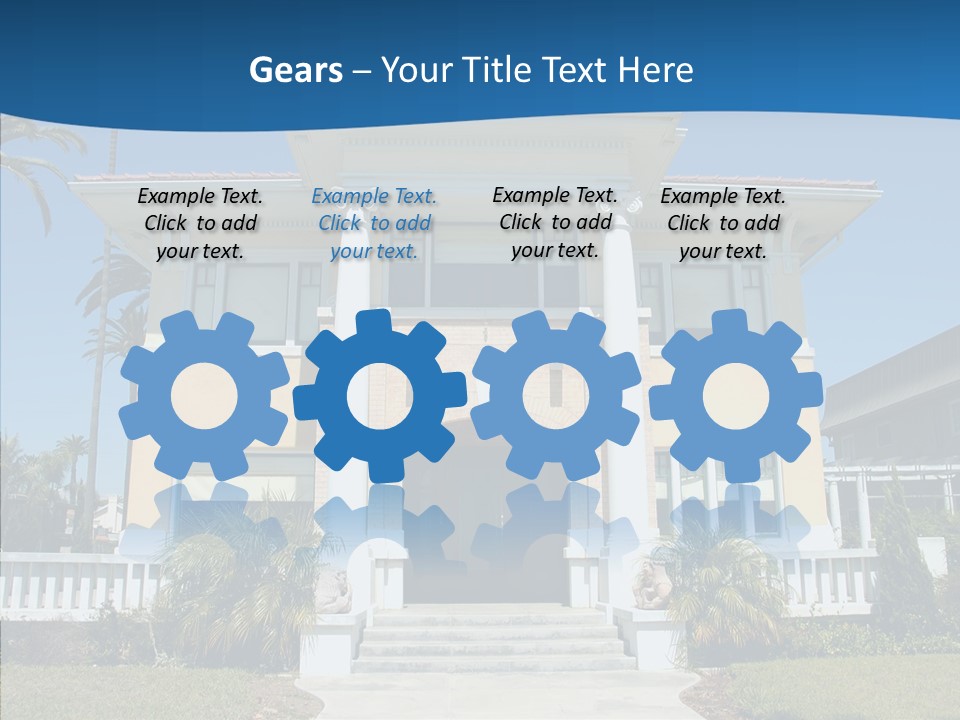 Mediterrain Residence Realtor PowerPoint Template