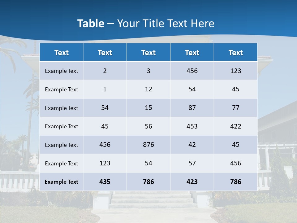 Mediterrain Residence Realtor PowerPoint Template