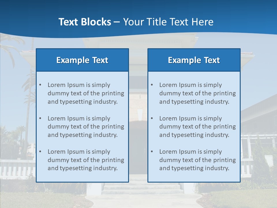 Mediterrain Residence Realtor PowerPoint Template