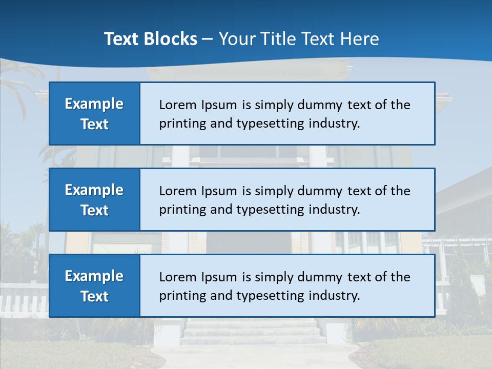 Mediterrain Residence Realtor PowerPoint Template