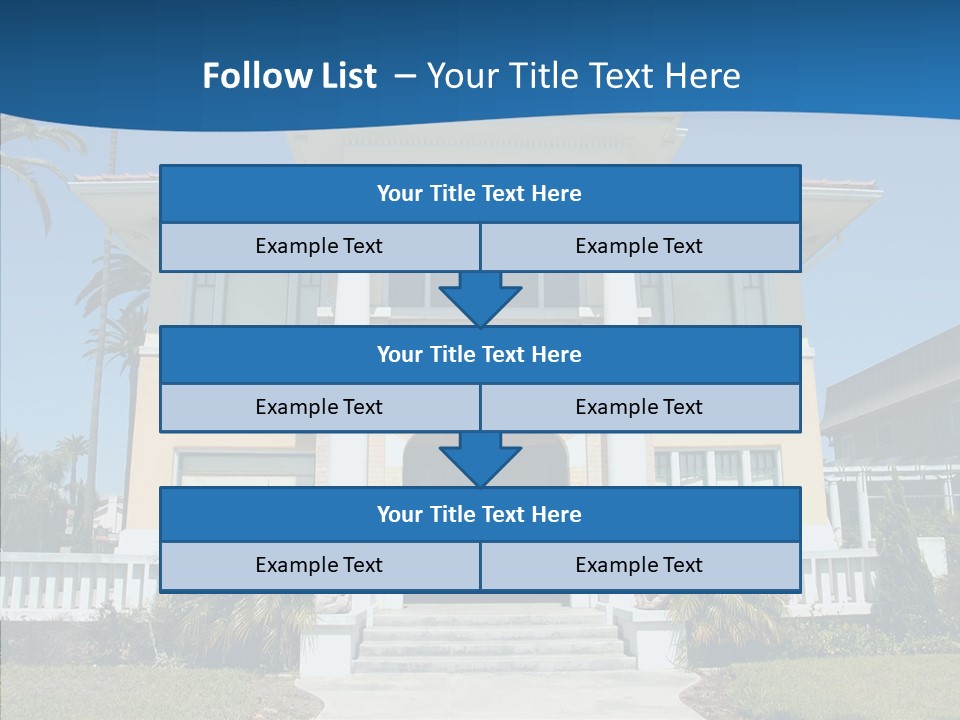 Mediterrain Residence Realtor PowerPoint Template