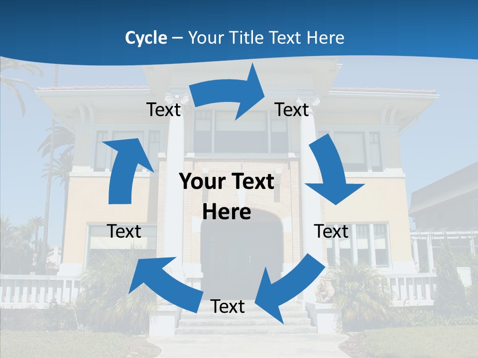 Mediterrain Residence Realtor PowerPoint Template