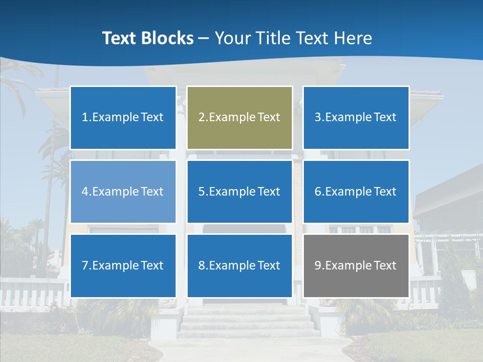Mediterrain Residence Realtor PowerPoint Template