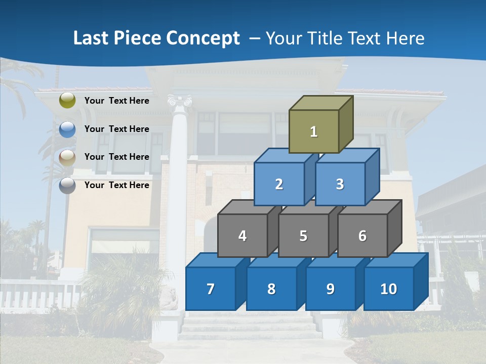 Mediterrain Residence Realtor PowerPoint Template