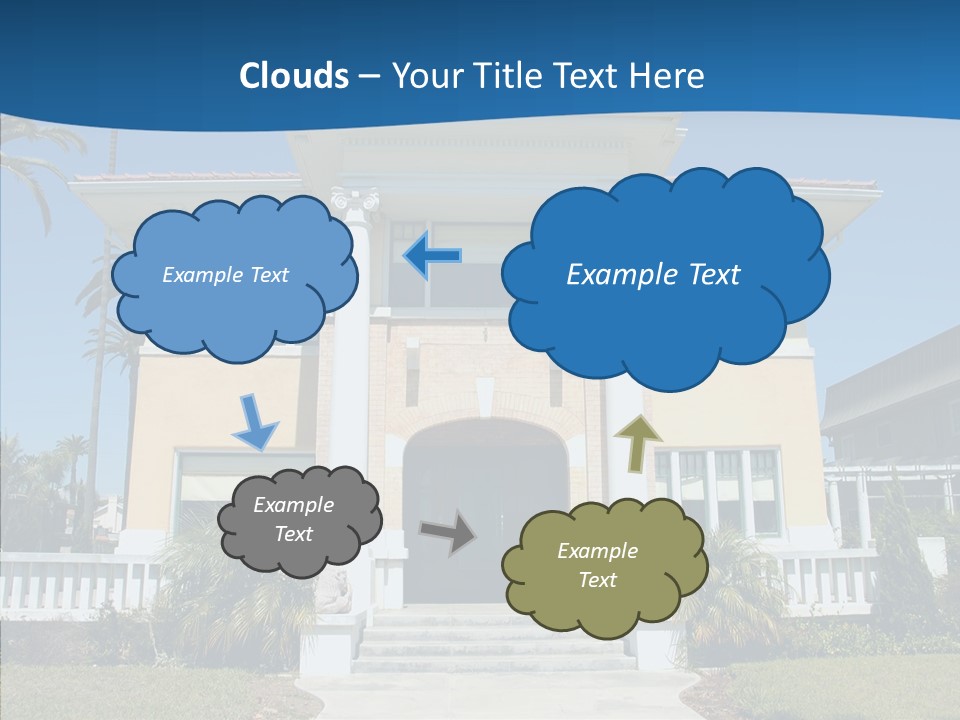 Mediterrain Residence Realtor PowerPoint Template