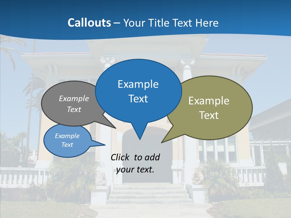 Mediterrain Residence Realtor PowerPoint Template