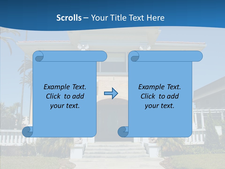 Mediterrain Residence Realtor PowerPoint Template