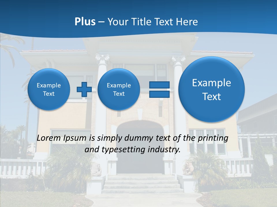 Mediterrain Residence Realtor PowerPoint Template
