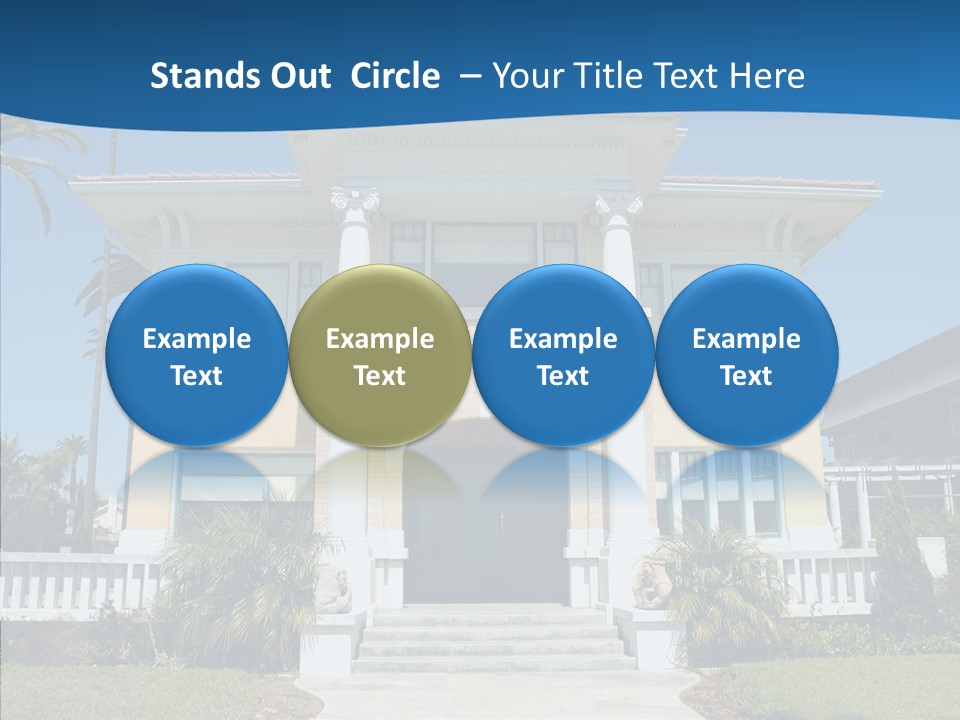 Mediterrain Residence Realtor PowerPoint Template