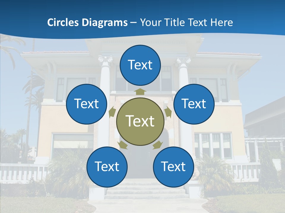 Mediterrain Residence Realtor PowerPoint Template