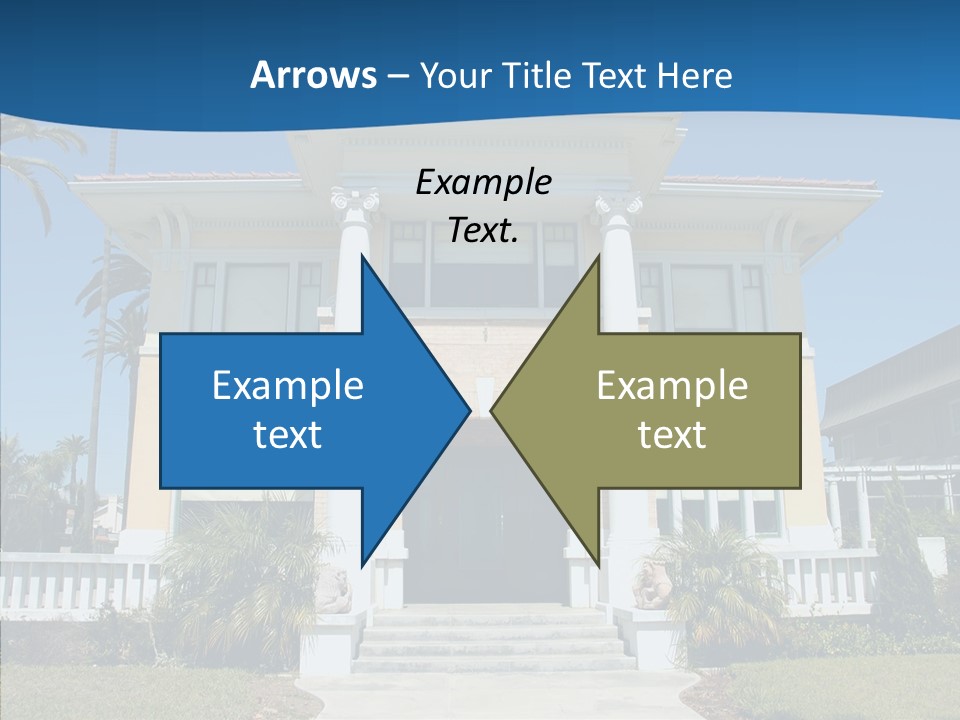 Mediterrain Residence Realtor PowerPoint Template