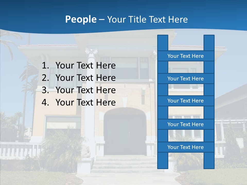 Mediterrain Residence Realtor PowerPoint Template