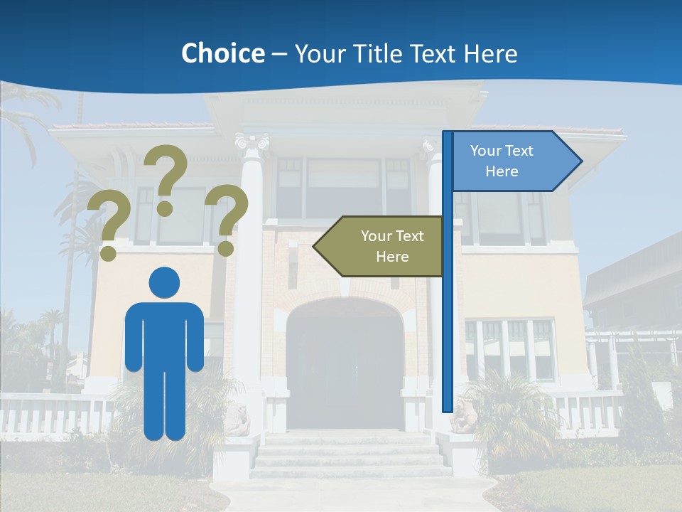 Mediterrain Residence Realtor PowerPoint Template