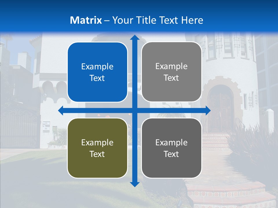 Residential Builder Mediterrain PowerPoint Template