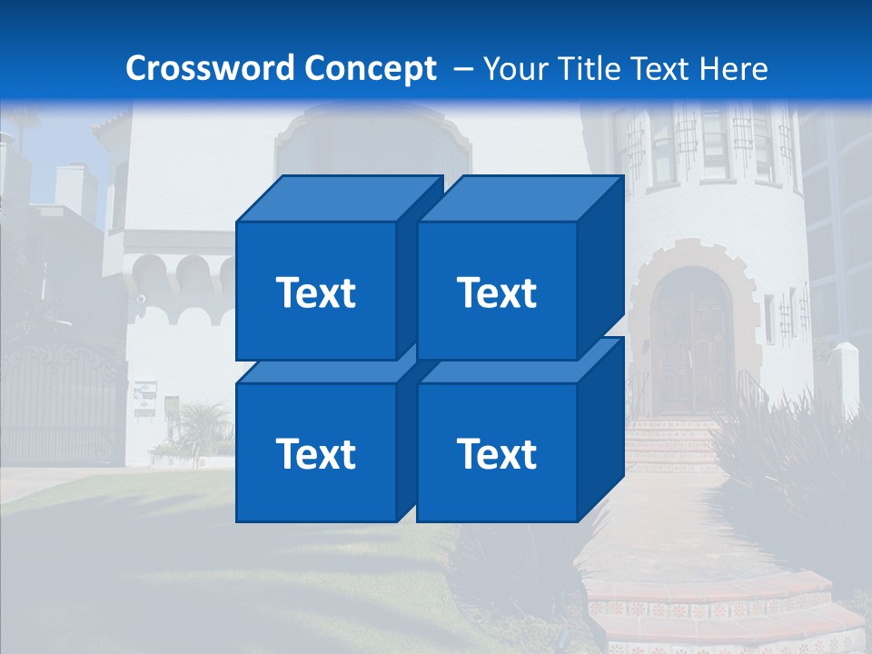 Residential Builder Mediterrain PowerPoint Template