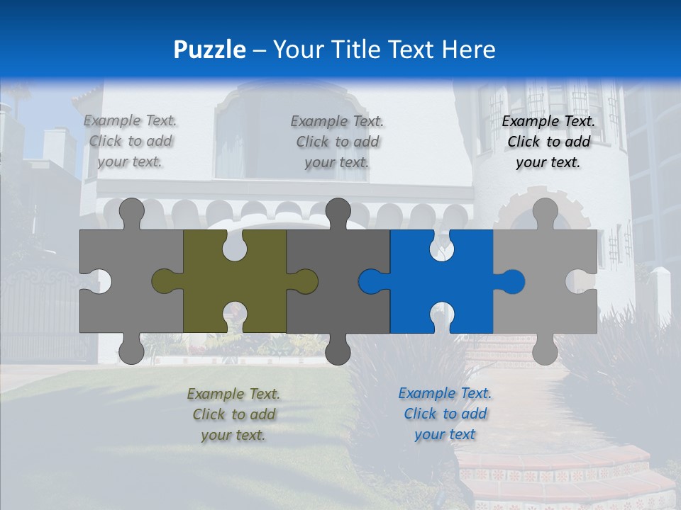 Residential Builder Mediterrain PowerPoint Template