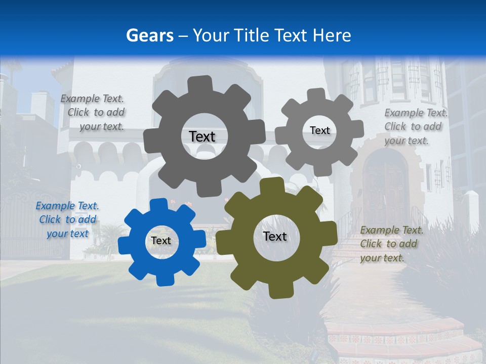 Residential Builder Mediterrain PowerPoint Template
