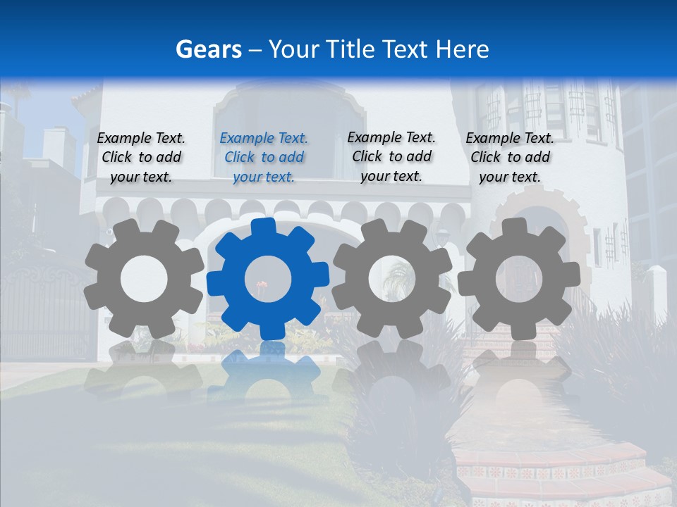 Residential Builder Mediterrain PowerPoint Template