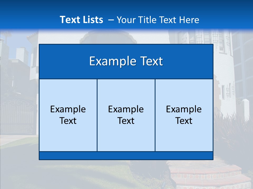 Residential Builder Mediterrain PowerPoint Template