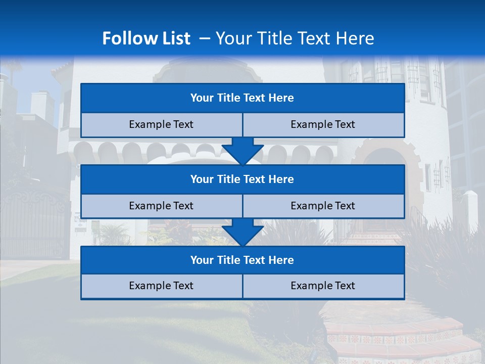 Residential Builder Mediterrain PowerPoint Template