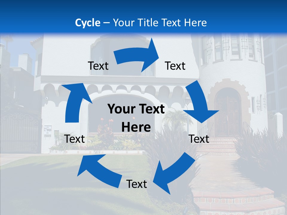 Residential Builder Mediterrain PowerPoint Template